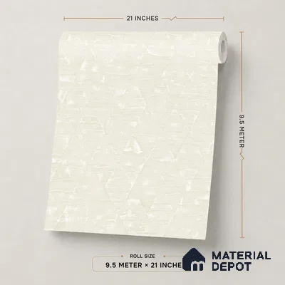 WP1353 | 9.5 Meter x 21 Inches Texture Look Wallpaper - 55 Sq. Ft.  | Minimum 15% wastage during installation