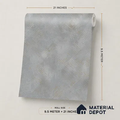WP1337 | 9.5 Meter x 21 Inches Texture Look Wallpaper - 55 Sq. Ft.  | Minimum 15% wastage during installation