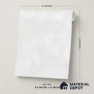 WP1335 | 9.5 Meter x 21 Inches Texture Look Wallpaper - 55 Sq. Ft.  | Minimum 15% wastage during installation