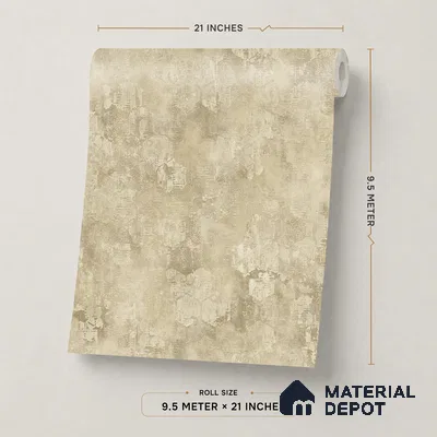 WP1359 | 9.5 Meter x 21 Inches Patterned Look Wallpaper - 55 Sq. Ft.  | Minimum 15% wastage during installation