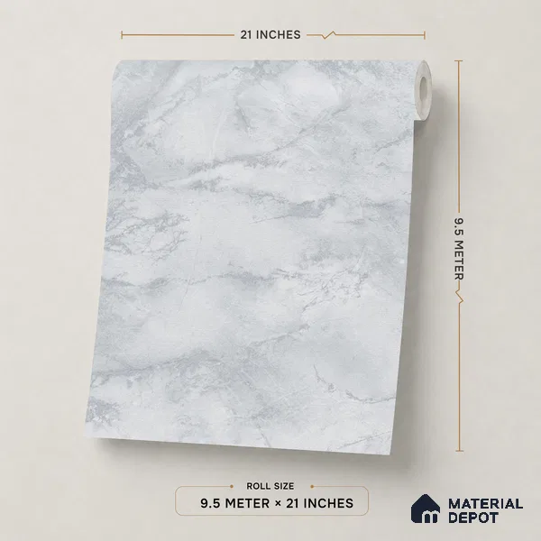WP1314 | 9.5 Meter x 21 Inches Texture Look Wallpaper - 55 Sq. Ft.  | Minimum 15% wastage during installation