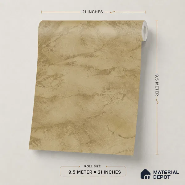 WP1315 | 9.5 Meter x 21 Inches Texture Look Wallpaper - 55 Sq. Ft.  | Minimum 15% wastage during installation