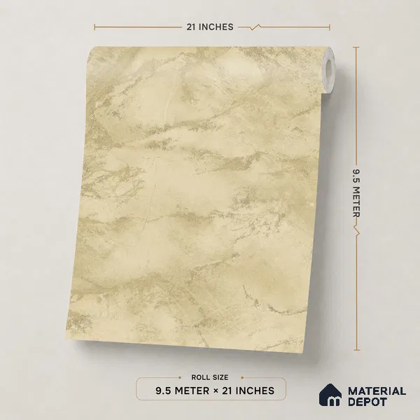WP1311 | 9.5 Meter x 21 Inches Texture Look Wallpaper - 55 Sq. Ft.  | Minimum 15% wastage during installation