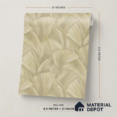 WP1318 | 9.5 Meter x 21 Inches Patterned Look Wallpaper - 55 Sq. Ft.  | Minimum 15% wastage during installation