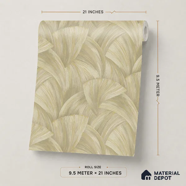 WP1318 | 9.5 Meter x 21 Inches Patterned Look Wallpaper - 55 Sq. Ft.  | Minimum 15% wastage during installation