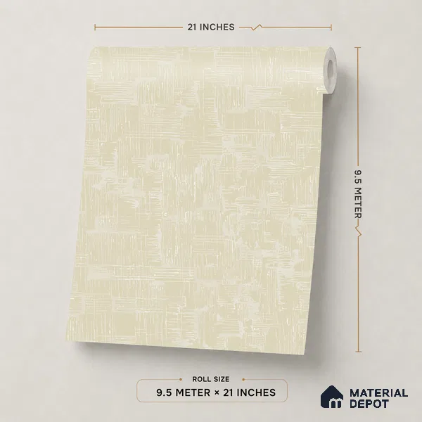 WP1341 | 9.5 Meter x 21 Inches Texture Look Wallpaper - 55 Sq. Ft. | Minimum 15% wastage during installation