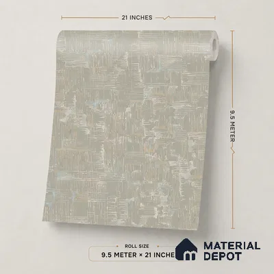 WP1342 | 9.5 Meter x 21 Inches Texture Look Wallpaper - 55 Sq. Ft.  | Minimum 15% wastage during installation