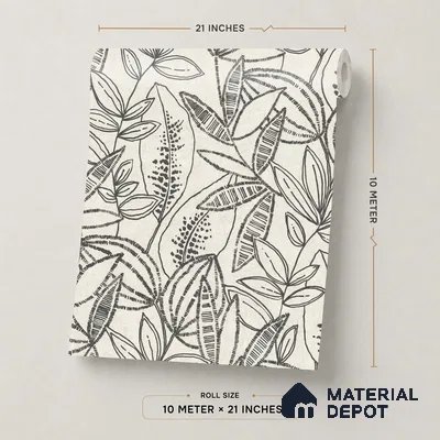 A71802 | 10 Meter x 21 Inches Nature Look Wallpaper - 57.37 Sq. Ft. | Minimum 15% wastage during installation