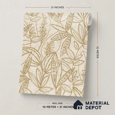 A71801 | 10 Meter x 21 Inches Nature Look Wallpaper - 57.37 Sq. Ft. | Minimum 15% wastage during installation