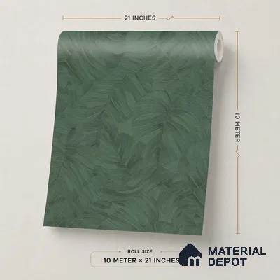 A67601 | 10 Meter x 21 Inches Patterned Look Wallpaper - 57.37 Sq. Ft. | Minimum 15% wastage during installation