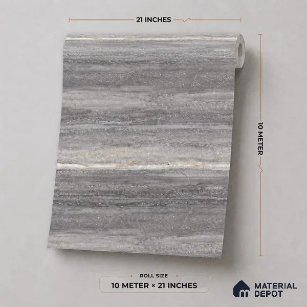 RD24-101 | 10 Meter x 21 Inch  Stone Look Wallpaper - 57 Sq. Ft.