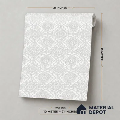 RD24-153 | 10 Meter x 21 Inch  Patterned Look Wallpaper - 57 Sq. Ft.