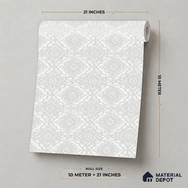 RD24-153 | 10 Meter x 21 Inch  Patterned Look Wallpaper - 57 Sq. Ft.