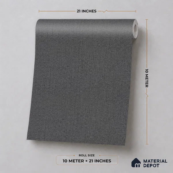 RD24-148 | 10 Meter x 21 Inch Fabric Look Wallpaper - 57 Sq. Ft.