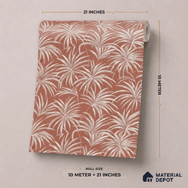 RD24-166 | 10 Meter x 21 Inch Florals Look Wallpaper - 57 Sq. Ft.