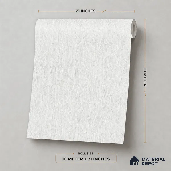 RD24-164 | 10 Meter x 21 Inch  Fabric Look Wallpaper - 57 Sq. Ft.