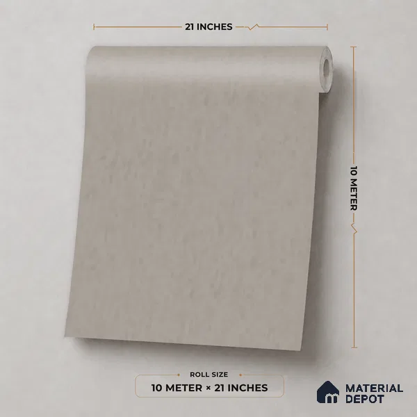RD24-169 | 10 Meter x 21 Inch Fabric Look Wallpaper - 57 Sq. Ft.