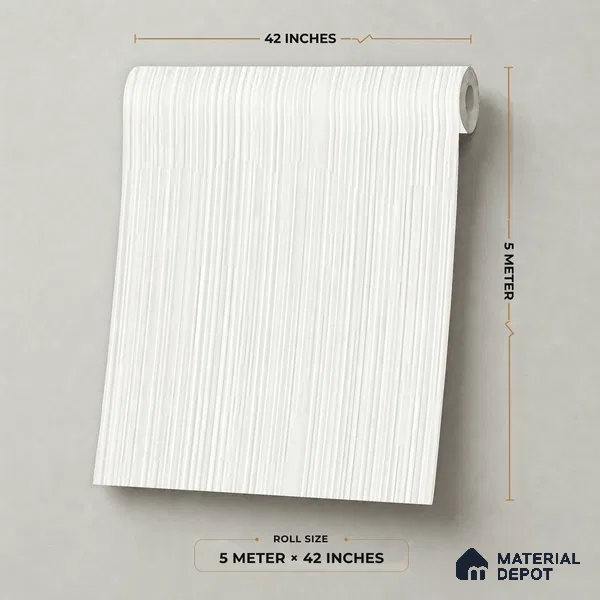 81412-1 | 5 Meter x 42 Inch  Patterned Look Wallpaper - 57 Sq. Ft.