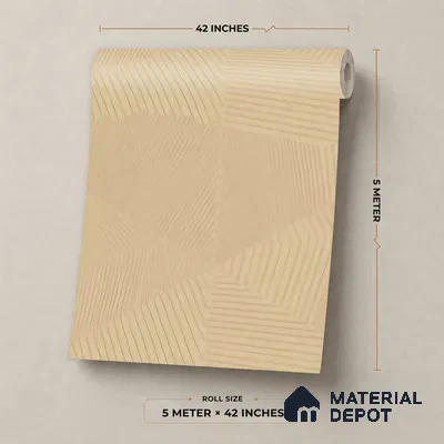 81413-3 | 5 Meter x 42 Inch  Patterned Look Wallpaper - 57 Sq. Ft.