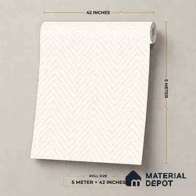81404-1 | 5 Meter x 42 Inch  Patterned Look Wallpaper - 57 Sq. Ft.