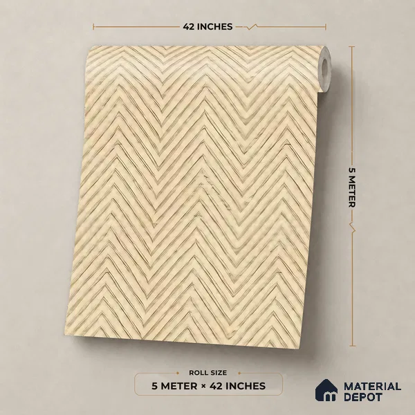 81404-3 | 5 Meter x 42 Inch Patterned Look Wallpaper - 57 Sq. Ft.