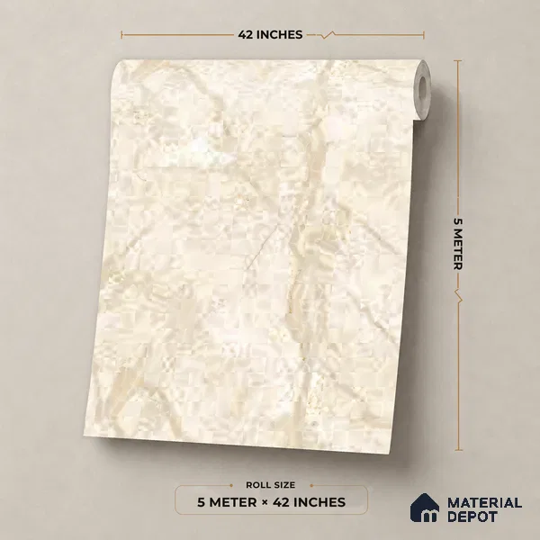 81408-2 | 5 Meter x 42 Inch  Stone Look Wallpaper - 57 Sq. Ft.