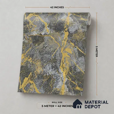 81408-4 | 5 Meter x 42 Inch  Stone Look Wallpaper - 57 Sq. Ft.