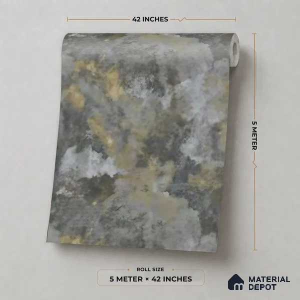 81407-4 | 5 Meter x 42 Inch Stone Look Wallpaper - 57 Sq. Ft.