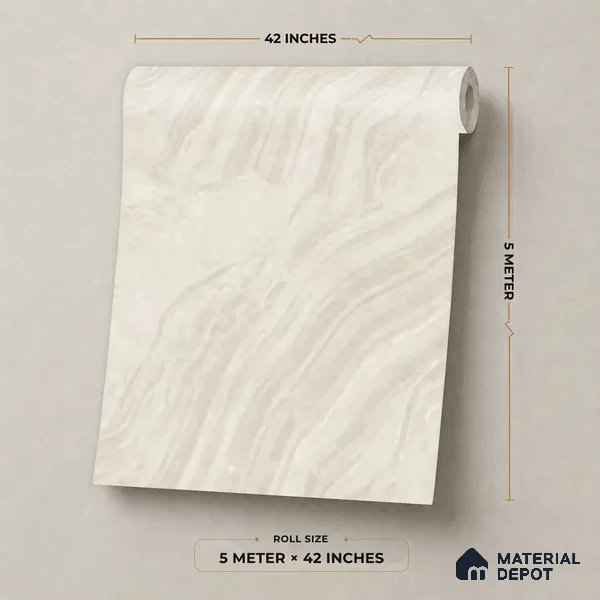 81410-3 | 5 Meter x 42 Inch Stone Look Wallpaper - 57 Sq. Ft.