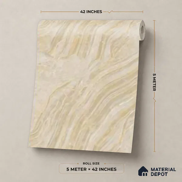 81410-4 | 5 Meter x 42 Inch  Stone Look Wallpaper - 57 Sq. Ft.