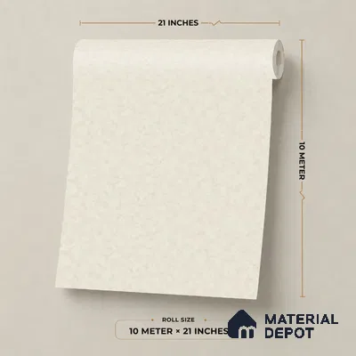 M14-3 | 10 Meter x 21 Inches Tropical Look Wallpaper - 57.37 Sq. Ft. | Minimum 15% wastage during installation