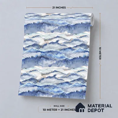 MM02 | 10 Meter x 21 Inches Abstract Look Wallpaper - 57.37 Sq. Ft. | Minimum 15% wastage during installation
