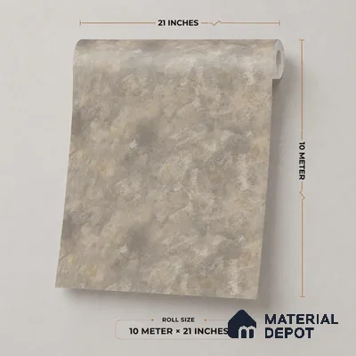 M6-4 | 10 Meter x 21 Inches Plain Look Wallpaper - 57.37 Sq. Ft. | Minimum 10% wastage during installation