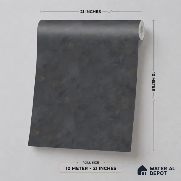 M6-1 | 10 Meter x 21 Inches Plain Look Wallpaper - 57.37 Sq. Ft. | Minimum 10% wastage during installation
