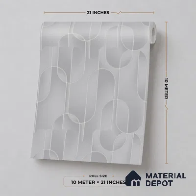 M9-5 | 10 Meter x 21 Inches Patterned Look Wallpaper - 57.37 Sq. Ft. | Minimum 15% wastage during installation