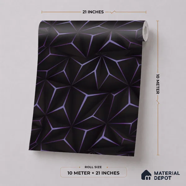 M20-1 | 10 Meter x 21 Inches Patterned Look Wallpaper - 57.37 Sq. Ft. | Minimum 15% wastage during installation