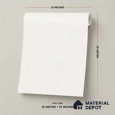 M14-1 | 10 Meter x 21 Inches Plain Look Wallpaper - 57.37 Sq. Ft. | Minimum 10% wastage during installation