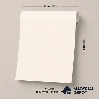 M17-2 | 10 Meter x 21 Inches Plain Look Wallpaper - 57.37 Sq. Ft. | Minimum 10% wastage during installation