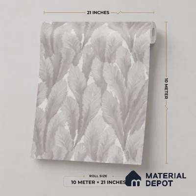 M18-7 | 10 Meter x 21 Inches Florals Look Wallpaper - 57.37 Sq. Ft. | Minimum 15% wastage during installation