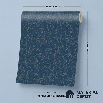 SO27040 | 10 Meter x 21 Inches Abstract Look Wallpaper - 57.41 Sq. Ft.