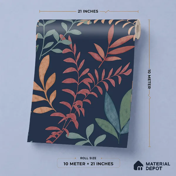 SO27060 | 10 Meter x 21 Inches Florals Look Wallpaper - 57.41 Sq. Ft.