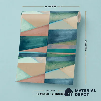 SO27031 | 10 Meter x 21 Inches Abstract Look Wallpaper - 57.41 Sq. Ft.
