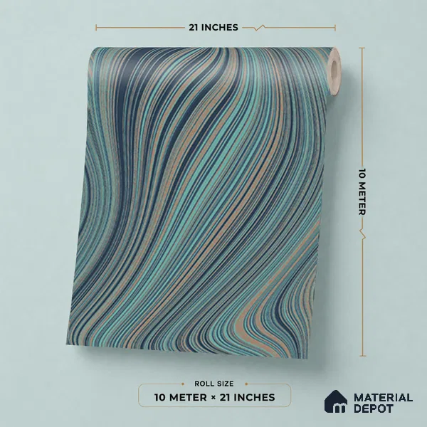 SO27051 | 10 Meter x 21 Inches Abstract Look Wallpaper - 57.41 Sq. Ft.