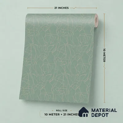 SO27041 | 10 Meter x 21 Inches Abstract Look Wallpaper - 57.41 Sq. Ft.
