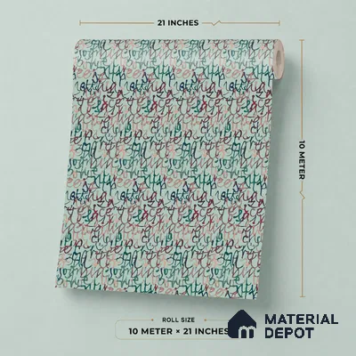 SO27071 | 10 Meter x 21 Inches Abstract Look Wallpaper - 57.41 Sq. Ft.