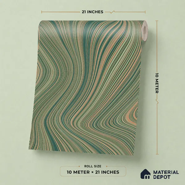 SO27054 | 10 Meter x 21 Inches Abstract Look Wallpaper - 57.41 Sq. Ft.