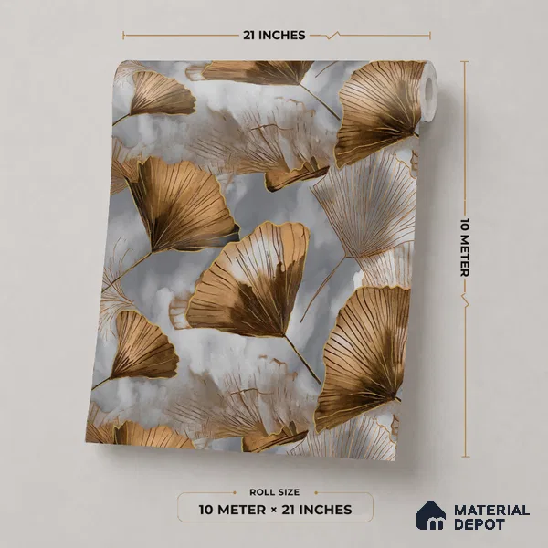 11-555-11 | 10 Meter x 21 Inches Florals Look Wallpaper - 57.41 Sq. Ft.