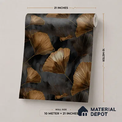 12-555-12 | 10 Meter x 21 Inches Florals Look Wallpaper - 57.41 Sq. Ft.