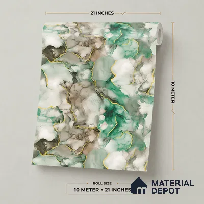 15-555-15 | 10 Meter x 21 Inches Abstract Look Wallpaper - 57.41 Sq. Ft.
