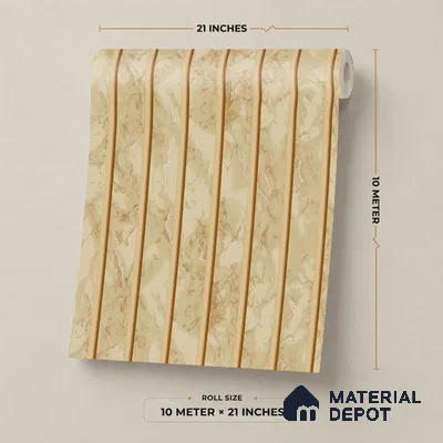 50-555-50 | 10 Meter x 21 Inches Stripes Look Wallpaper - 57.41 Sq. Ft.